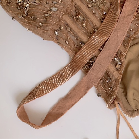 DUNDAS X REVOLVE Marilyn Embellished Mini Dress in Gold • SOLD OUT!! - Picture 8 of 9